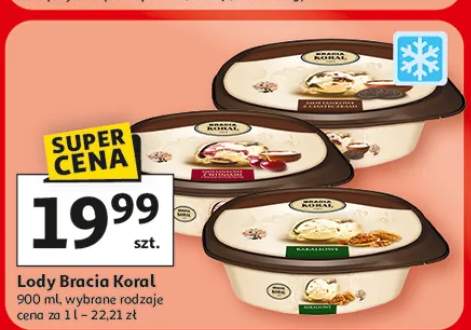 Lody Bracia Koral wybrane rodzaje
