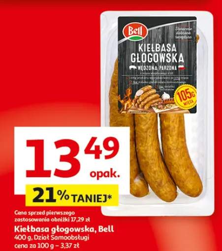 Kiełbasa głogowska Dział Samoobsługi