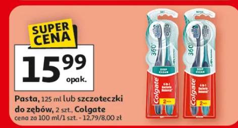 Pasta lub szczoteczki do zębów