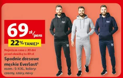 Spodnie dresowe męskie Everlast