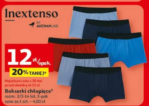 Bokserki chłopięce