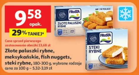 Złote paluszki rybne, meksykańskie, fish nuggets, steki rybne