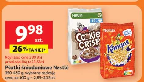 Płatki śniadaniowe Nestlé różne rodzaje