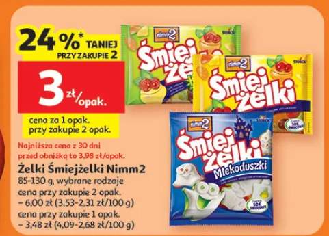 Żelki Śmiejżelki Nimm2 różne rodzaje