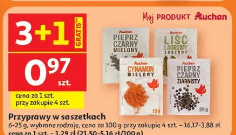 Przyprawy w saszetkach różne rodzaje