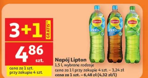 Napój Lipton różne rodzaje