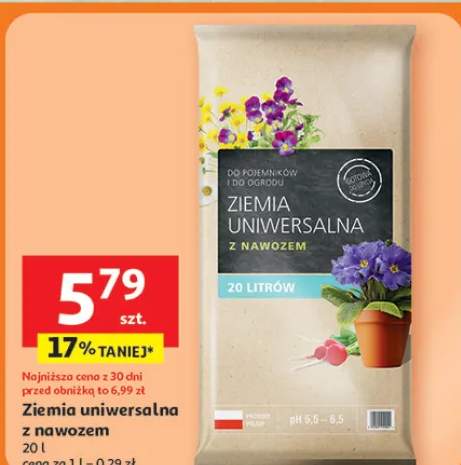 Ziemia uniwersalna z nawozem