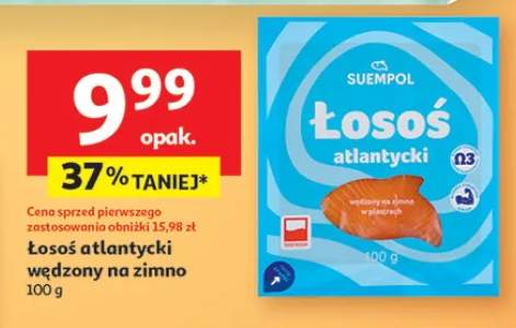 Łosoś atlantycki wędzony na zimno