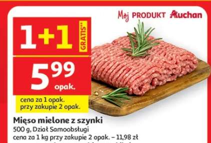 Mięso mielone z szynki Dział Samoobsługi