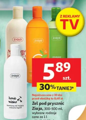 Żel pod prysznic wybrane rodzaje