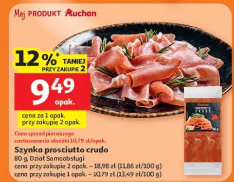 Szynka prosciutto crudo