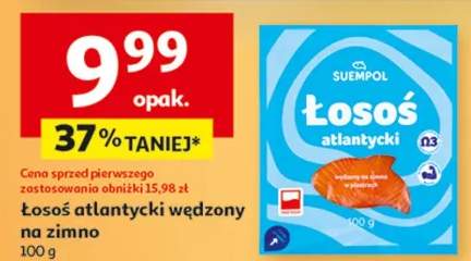 Łosoś atlantycki wędzony na zimno