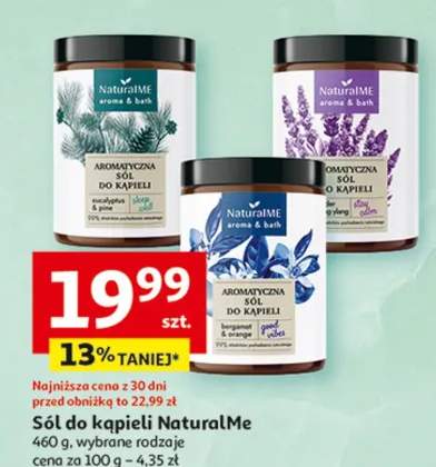 Sól do kąpieli NaturalMe