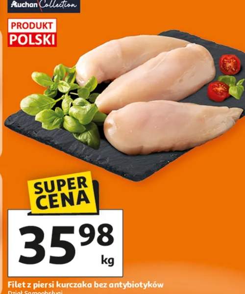 Filet z piersi kurczaka bez antybiotyków