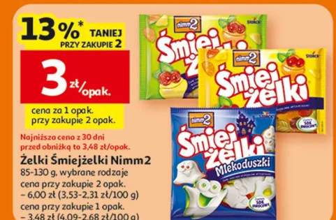 Żelki Śmiejżelki wybrane rodzaje