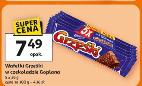 Wafelki w czekoladzie