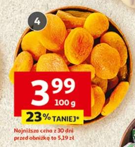 Morele miękkie luzem lub w opakowaniu