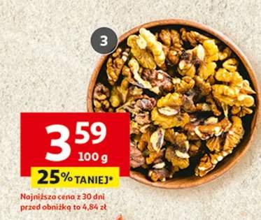 Orzechy włoskie łuskane luzem lub w opakowaniu