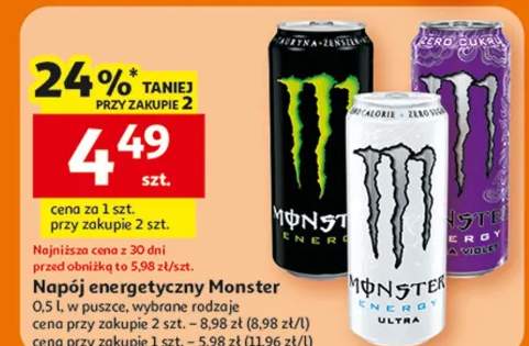 Napój energetyczny Monster