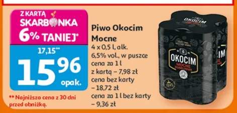 Piwo Okocim Mocne