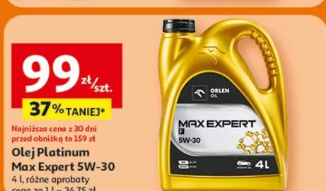 Olej Platinum Max Expert 5W-30