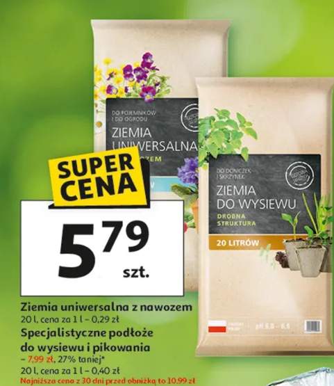 Ziemia uniwersalna z nawozem