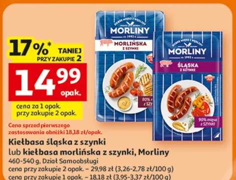 Kiełbasa śląska z szynki