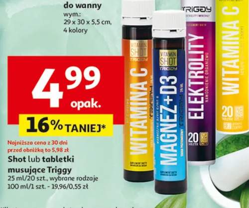 Shot lub tabletki musujące