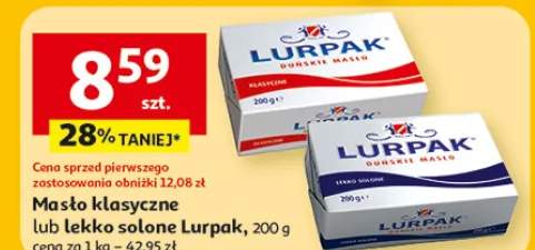 Masło klasyczne lub lekko solone