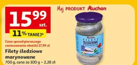 Filety śledziowe marynowane