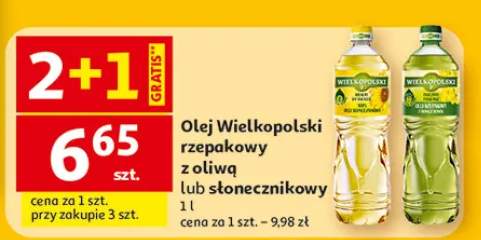 Olej rzepakowy z oliwą lub słonecznikowy