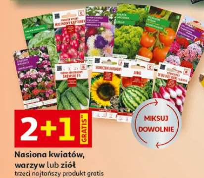 Nasiona kwiatów, warzyw lub ziół