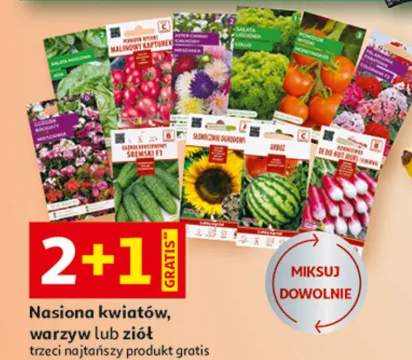 Nasiona kwiatów, warzyw lub ziół