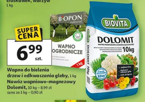 Wapno do bielenia drzew i odkwaszania gleby