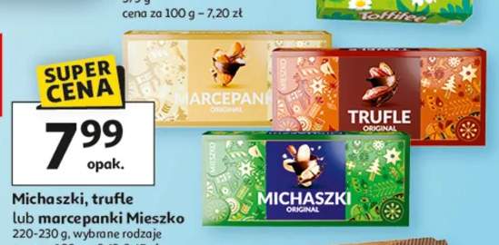 Michaszki, trufle lub marcepanki Mieszko