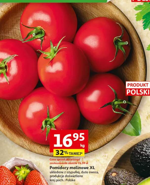 Pomidory malinowe XL