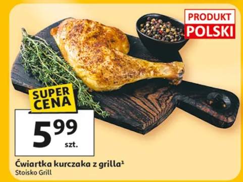 Ćwiartka kurczaka z grilla