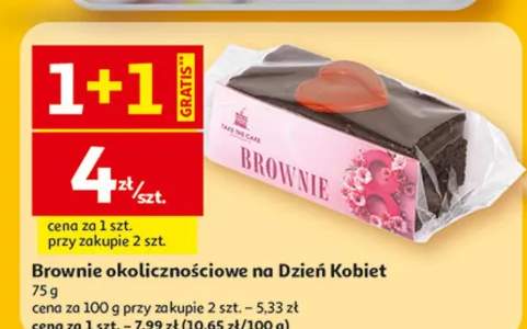 Brownie okolicznościowe na Dzień Kobiet