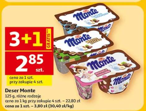 Deser Monte różne rodzaje