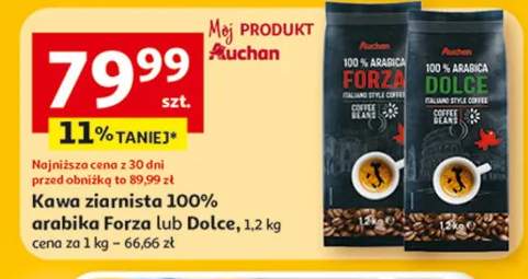 Kawa ziarnista arabika Forza