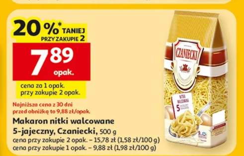 Makaron nitcowane 5-jajeczny