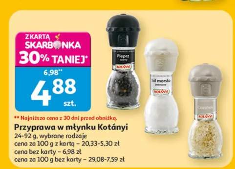 Przyprawa w młynku Kotányi