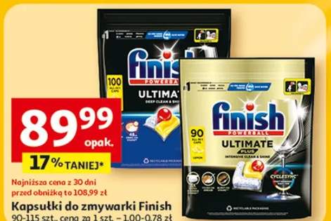 Kapsułki do zmywarki Finish