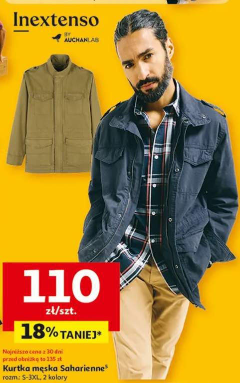 Kurtka męska Saharienne