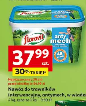 Nawóz do trawników antymech, w wiaderku