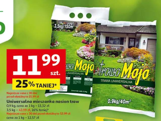 Trawa uniwersalna mieszanka nasion