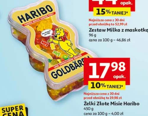 Żelki Złote Misie Haribo