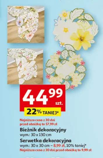 Bieżnik dekoracyjny