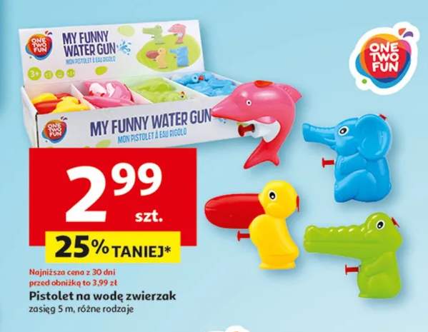 Pistolet na wodę zwierzak