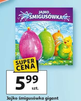 Jajko śmigusówka gigant
